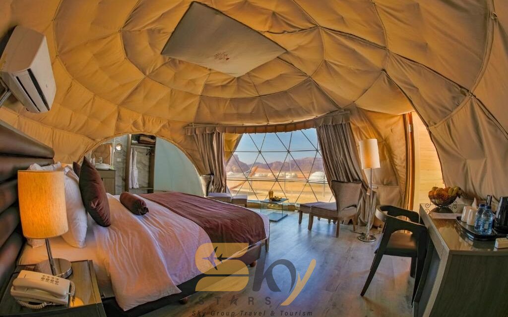 مخيم اوفو لوكسوتيل وادي رم WADI RUM UFO LUXOTEL